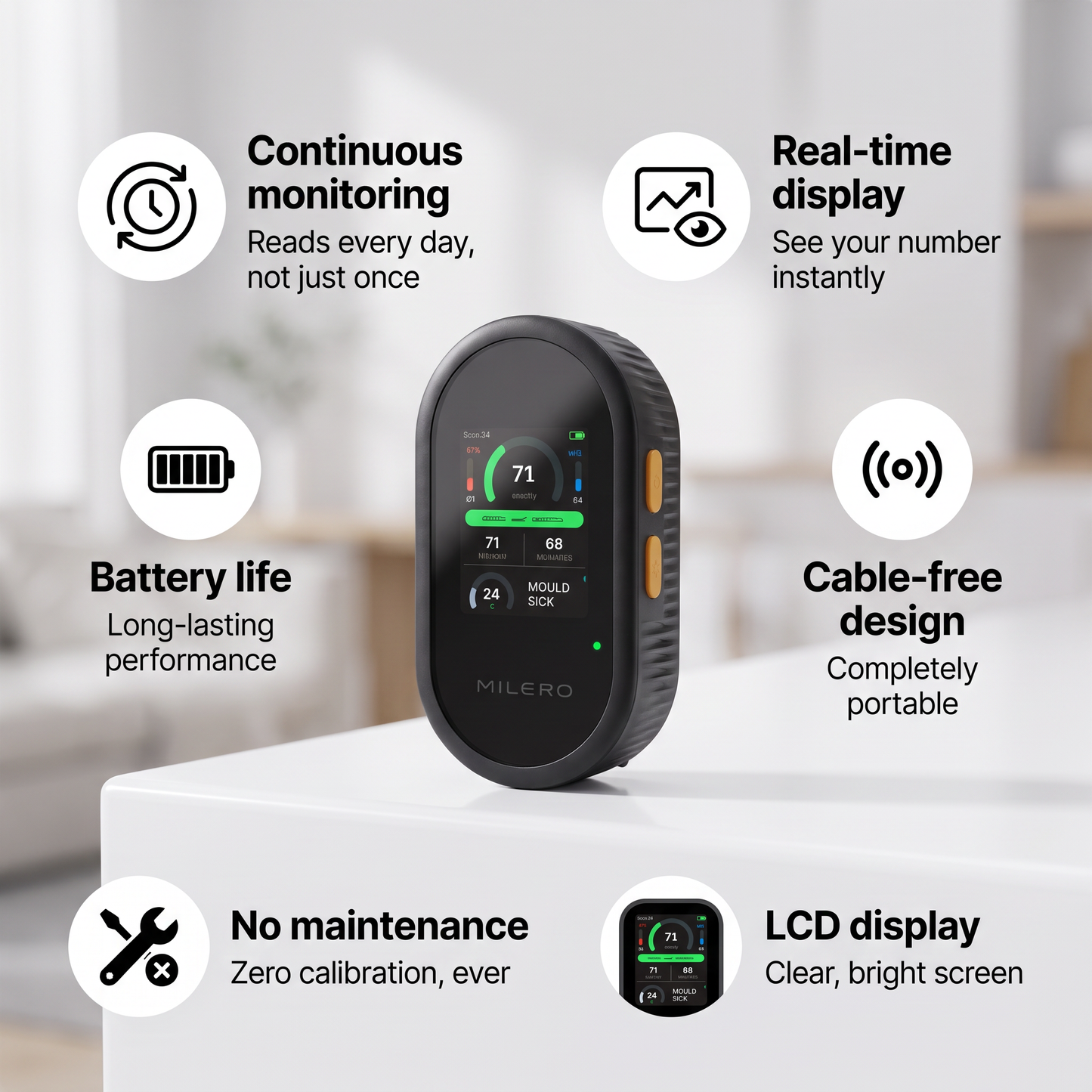 Airoso - Continuous Radon Monitor