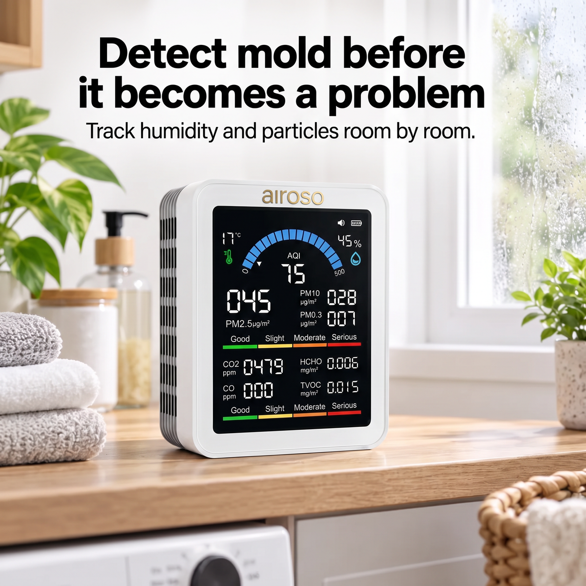 Airoso - Indoor Air Quality Monitor